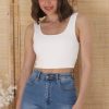 Tops Salty Crush | Karla Top - White