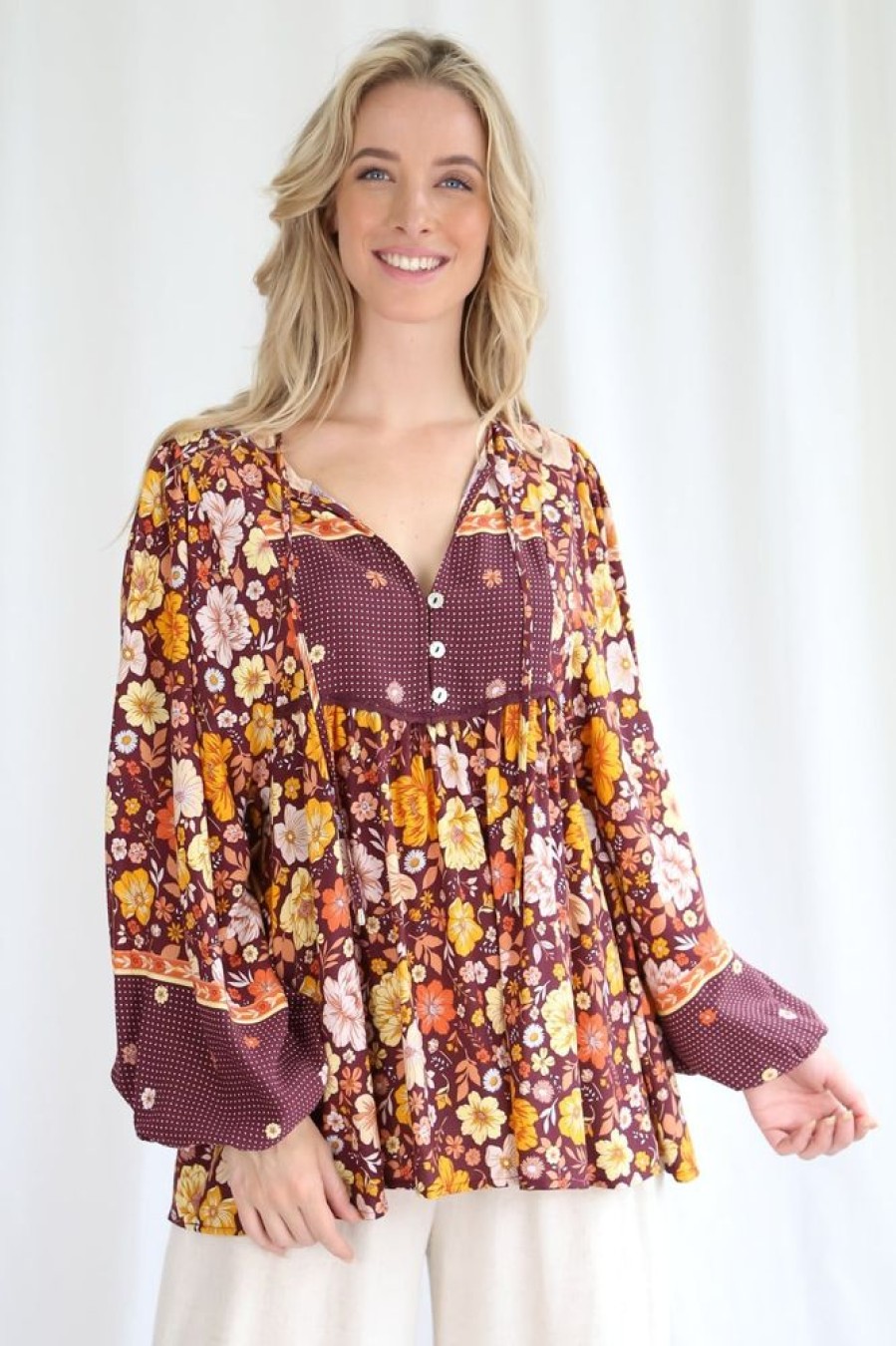 Tops Salty Crush | Loribel Blouse