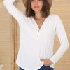 Tops Salty Crush | Cecile Top - White