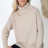 Jackets/Knitwear Salty Crush | Harlie Jumper - Beige