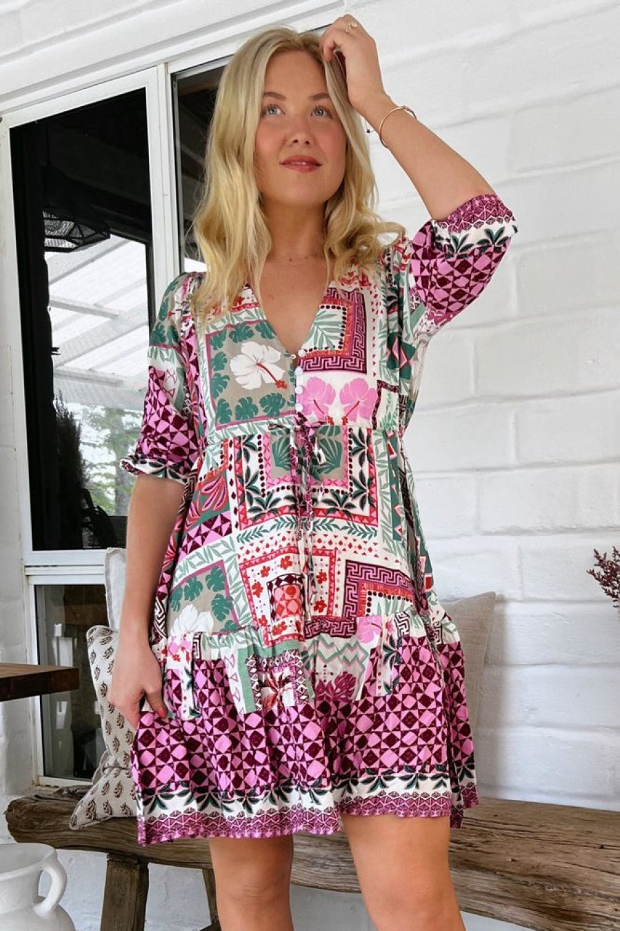 Jaase jaase | Rae - Aelia Mini Dress