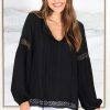 Tops Salty Crush | Silas Top - Black