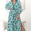 Dresses Salty Crush | Zelle - Kailin Maxi Dress - Green