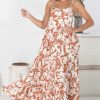 Dresses Salty Crush | Kana - Charis Maxi Dress - Rust