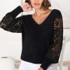 Jackets/Knitwear Salty Crush | Romina Jumper - Black