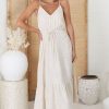 Dresses Salty Crush | Ansel - Livy Linen Maxi Dress - Oat