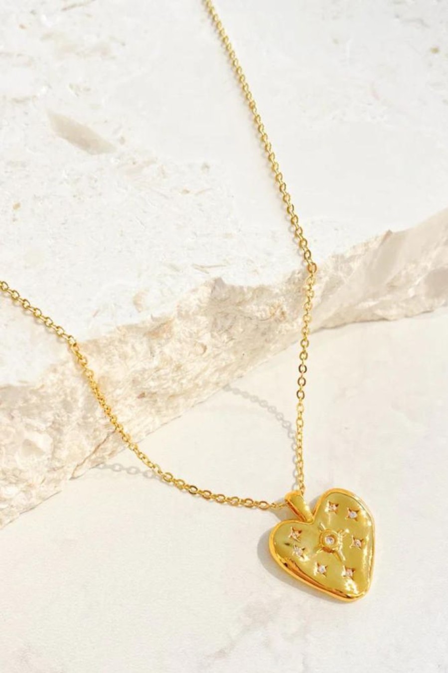 Accessories ANGELS WHISPER | Heart Stone Necklace