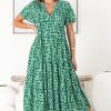 Dresses Salty Crush | Peggy - Davey Midi Dress - Green