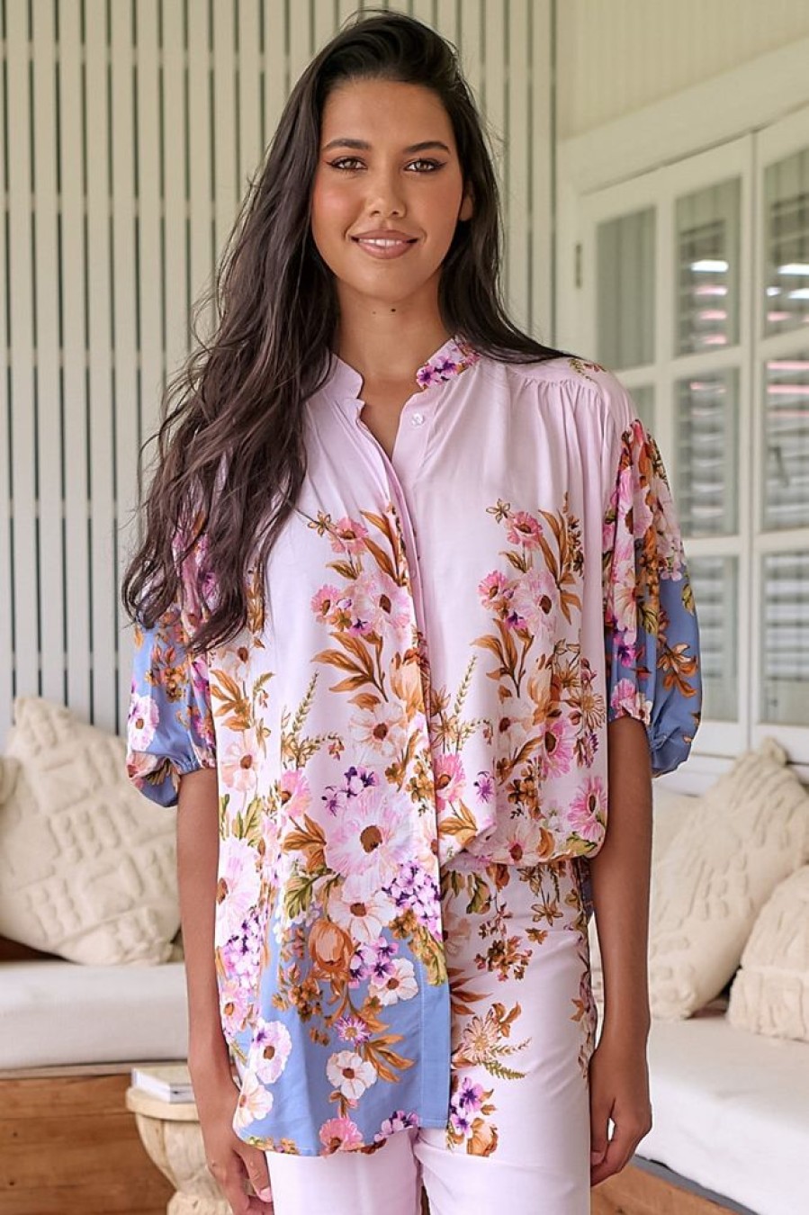 Tops jaase | Gypsea - French Rose Blouse