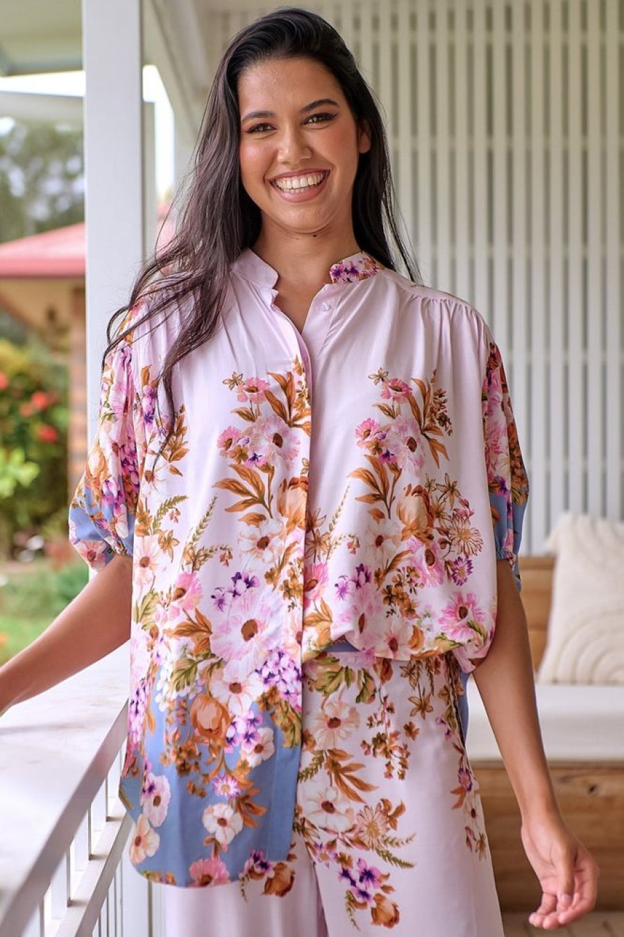 Tops jaase | Gypsea - French Rose Blouse