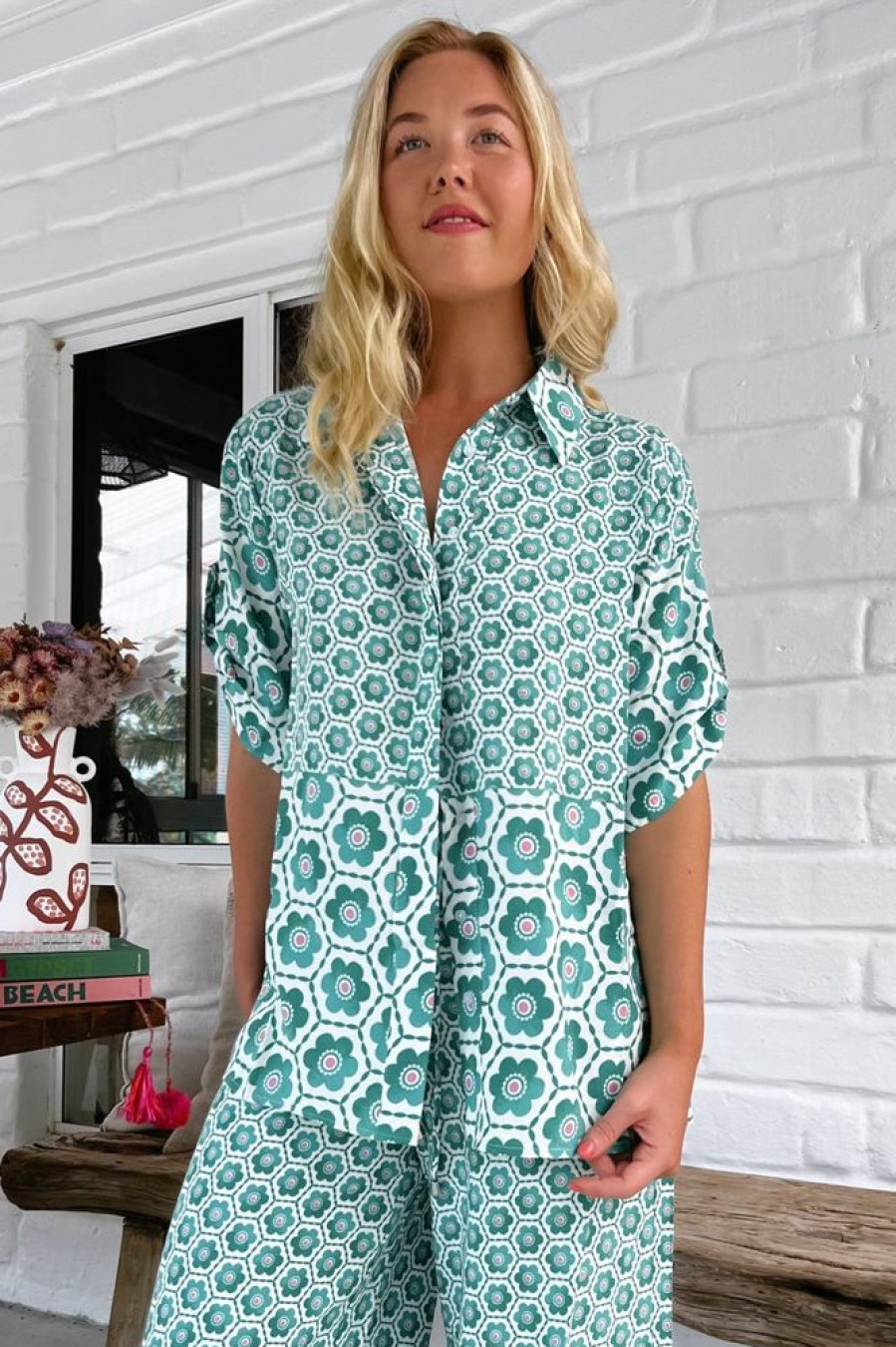 Tops jaase | Hearts - Watermelon Sugar Shirt