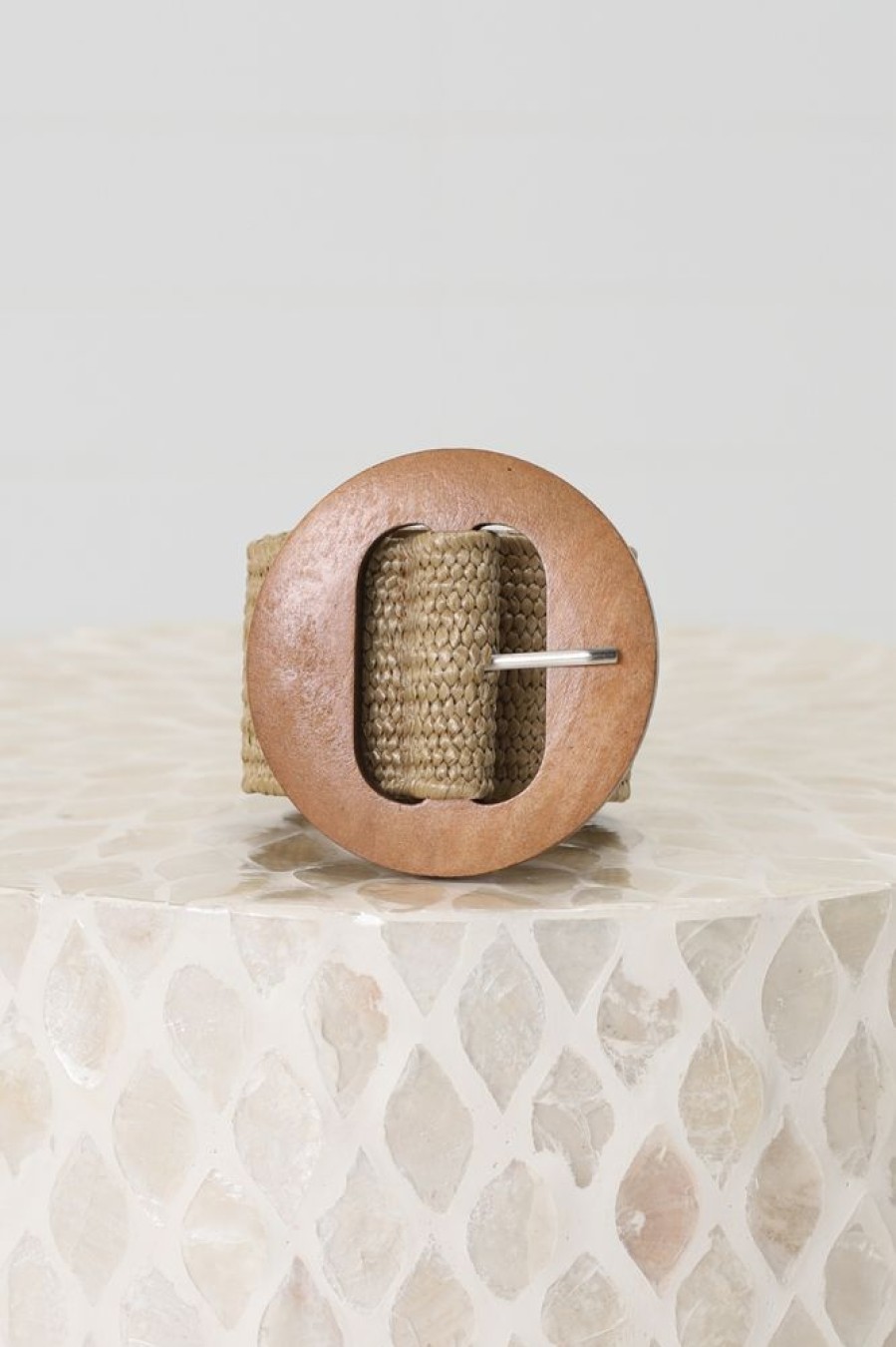 Accessories Salty Crush | Brizo Belt - Natural