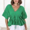 Tops Salty Crush | Celeste Top - Green