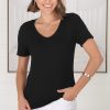 Tops Salty Crush | Mia T-Shirt - Black