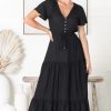 Dresses Salty Crush | Hanna Maxi Dress - Black