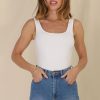 Tops Salty Crush | Josi Top - White