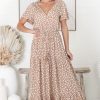 Dresses Salty Crush | Gellina Maxi Dress - Fawn