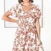 Dresses Salty Crush | Charis Mini Dress - Rust