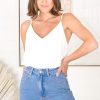 Bottoms Salty Crush | Maddy Denim Shorts - Blue