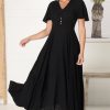 Dresses Salty Crush | Libby Maxi Dress - Black