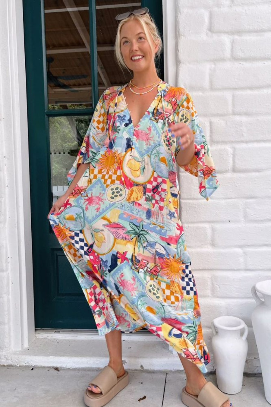 Jaase JAASE | Bree - Santa Maria Maxi Dress