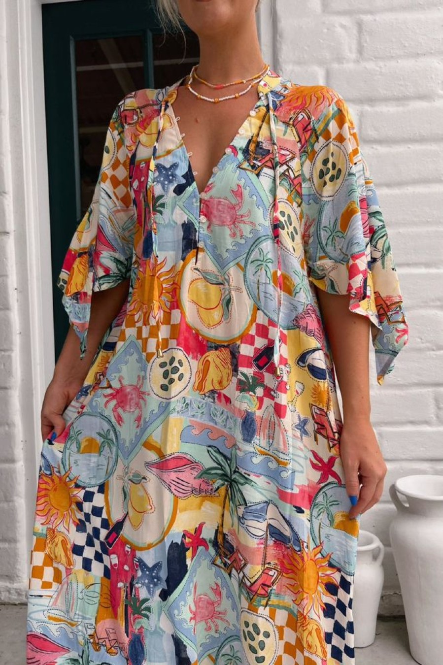 Jaase JAASE | Bree - Santa Maria Maxi Dress