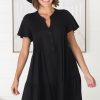 Dresses Salty Crush | Sloane Mini Dress - Black