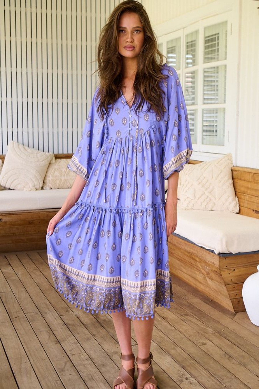 Jaase JAASE | Palace - Jacaranda Midi Dress