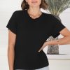 Tops Salty Crush | Luma T-Shirt - Black