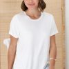 Tops Salty Crush | Luma T-Shirt - White