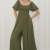 Playsuits/Jumpsuits Salty Crush | Elsa Jumpsuit- Khaki