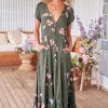 Dresses JAASE | Carmen - Birds Paradise Maxi Dress