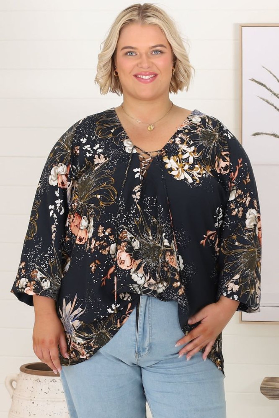 Tops JAASE | Palas - Indigo Top