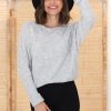 Jackets/Knitwear Salty Crush | Joanne Knit Top - Grey