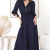 Dresses Salty Crush | Alba Maxi Dress - Navy