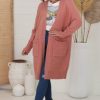 Jackets/Knitwear Salty Crush | Kartika Cardigan - Dusty Rose