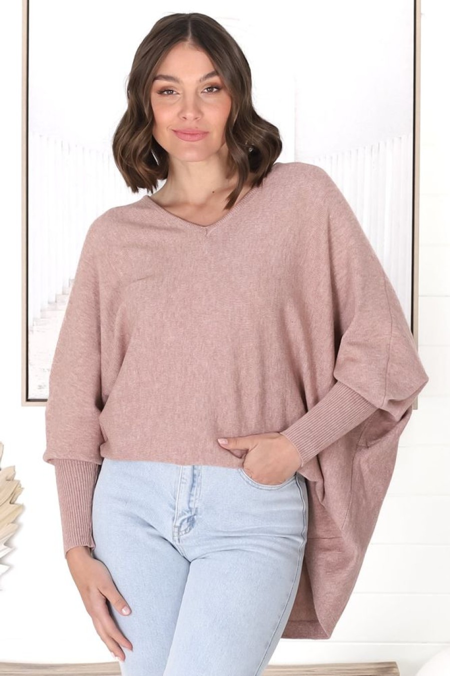 Jackets/Knitwear Salty Crush | Pier Jumper - Coco Blush