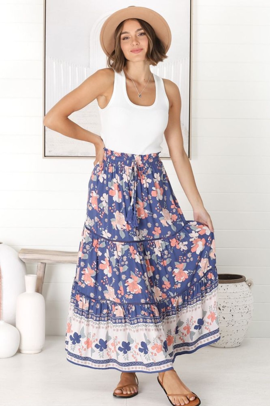 Bottoms Salty Crush | Gracen Maxi Skirt