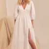 Dresses JAASE | Aura - White Maxi Dress