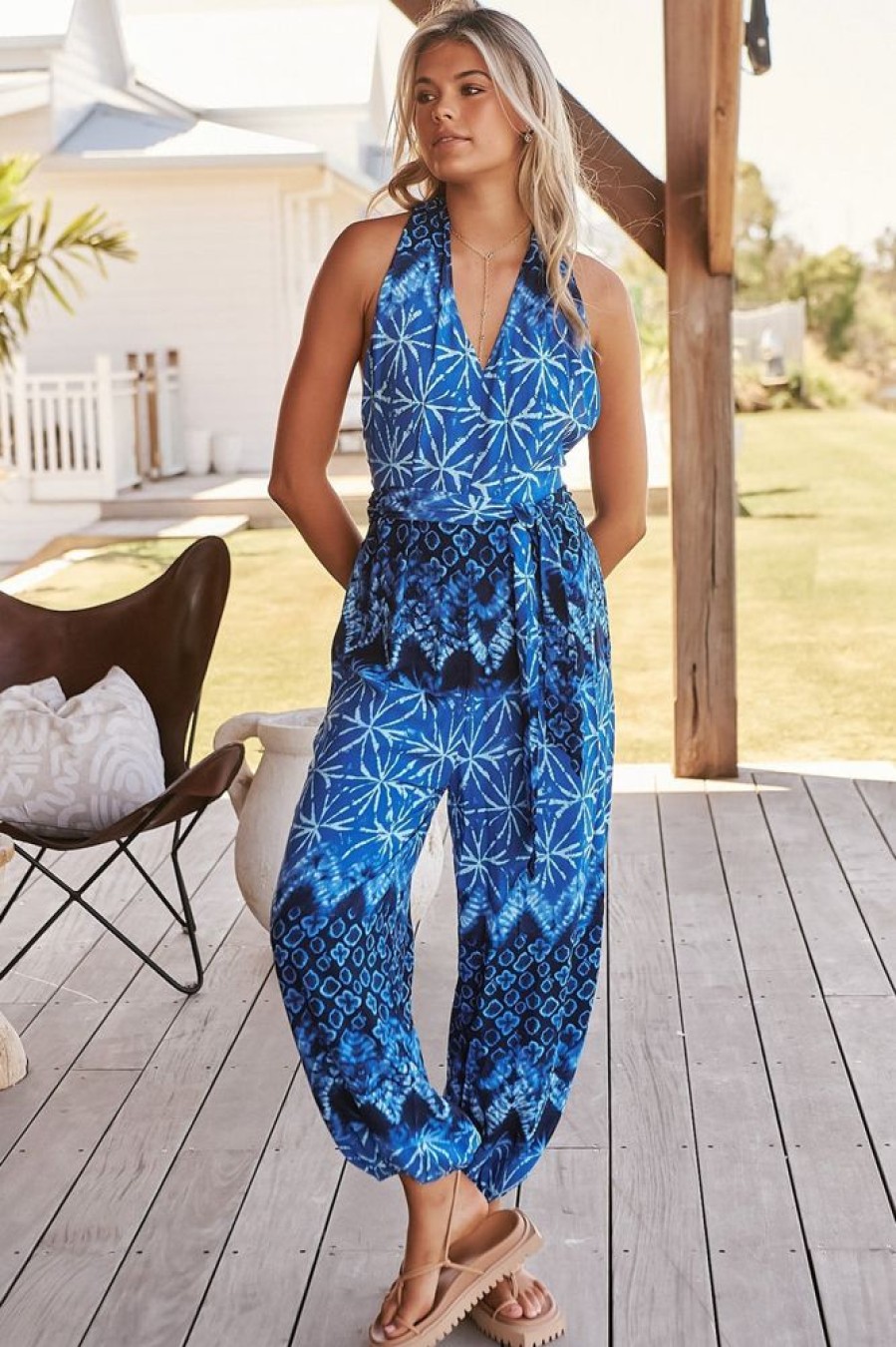 Playsuits/Jumpsuits jaase | Libby Jumpsuit - Tranquil Tides