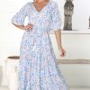 Dresses Salty Crush | Belitta Maxi Dress - Blue