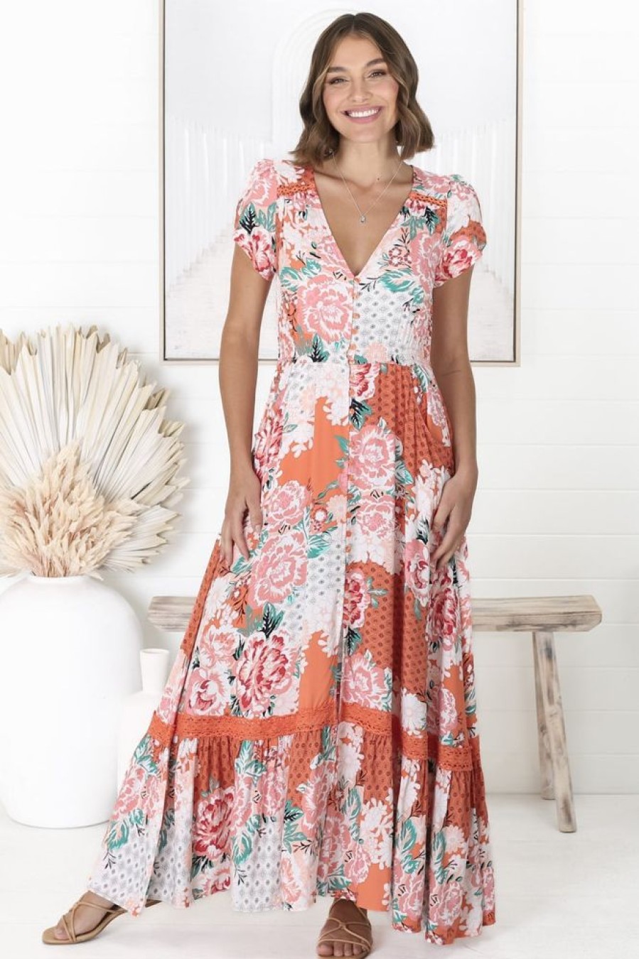 Jaase JAASE | Carmen - Fleur Maxi Dress