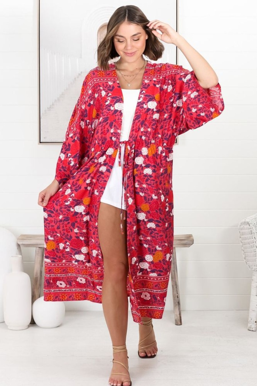 Tops Salty Crush | Brena Kimono