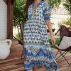 Jaase jaase | Kora Midi Dress - Saphire Sands