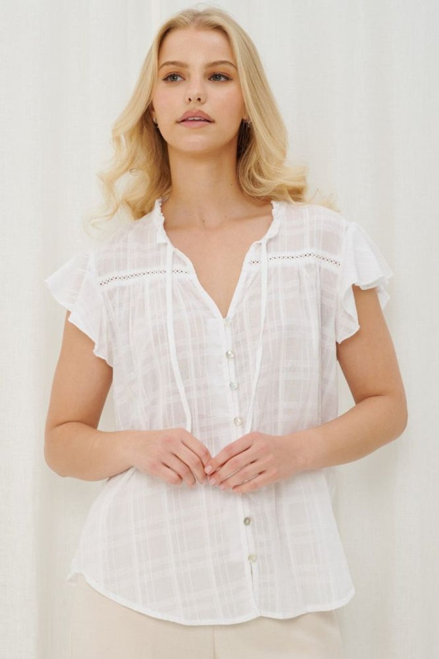 Tops Salty Crush | Avril Blouse