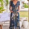 Dresses JAASE | Carmen - Indigo Maxi Dress