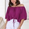 Tops Salty Crush | Thelma Top - Pink