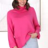 Jackets/Knitwear Salty Crush | Ashby Jumper - Hot Pink