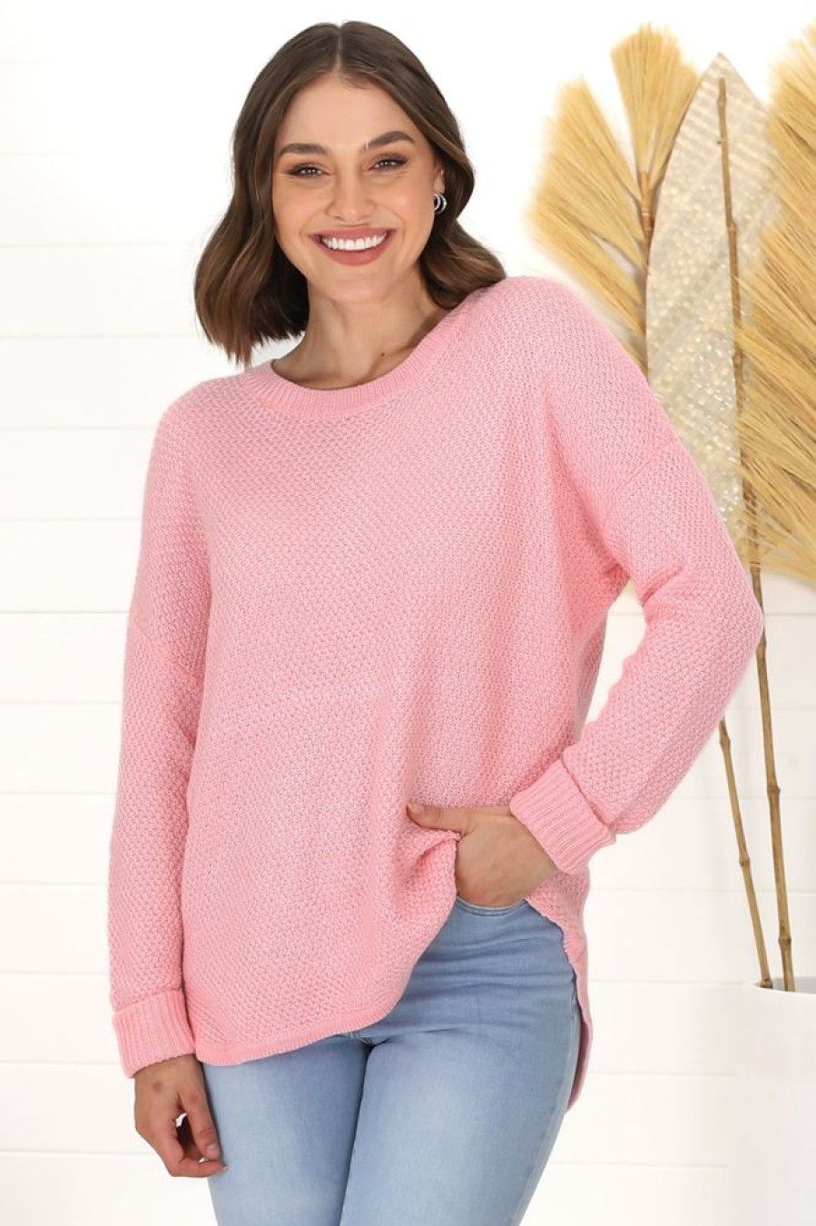 Jackets/Knitwear Salty Crush | Kanza Jumper - Pink
