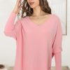 Tops Salty Crush | Verona Top - Blush